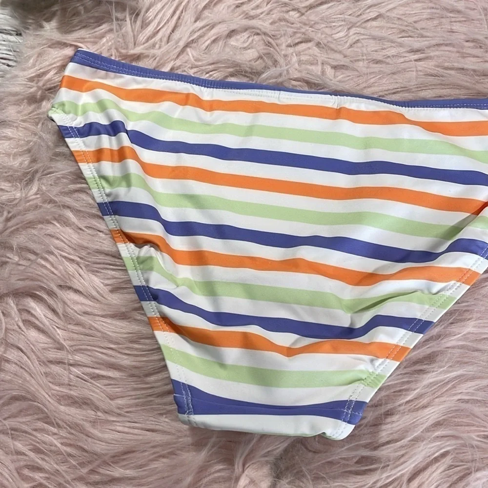 NWT Andie Nautical Pastel Springtime Swim Bikini Bottoms